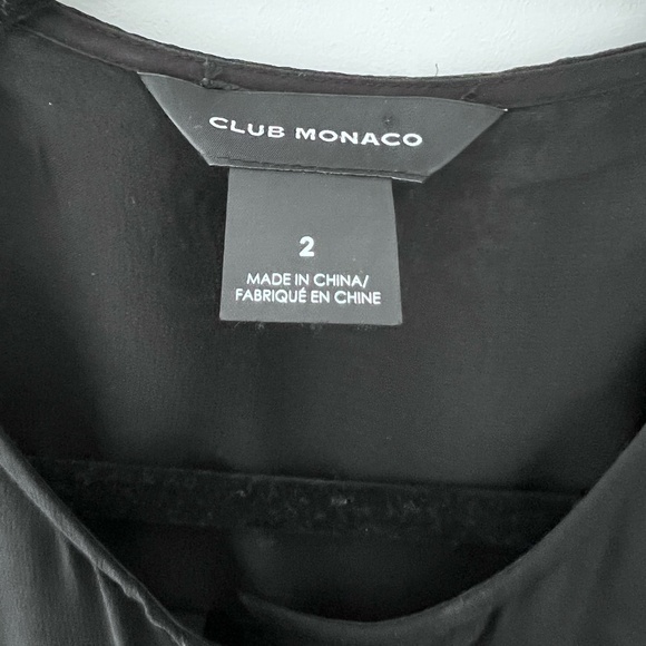Club Monaco Silk Shirt Dress - Picture 6 of 7